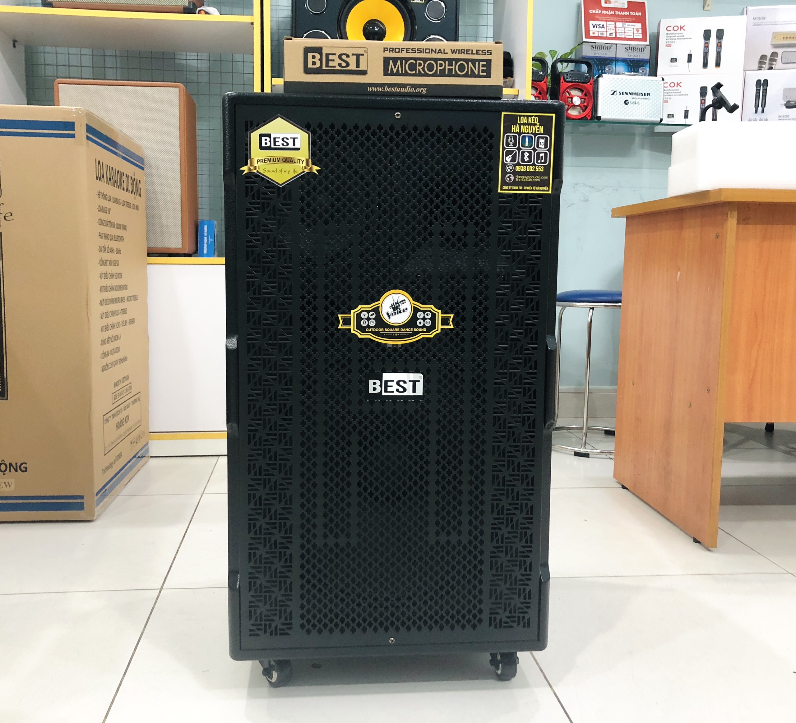 Loa Kéo 4 Tấc Best B40 Hát Karaoke Siêu Nhẹ